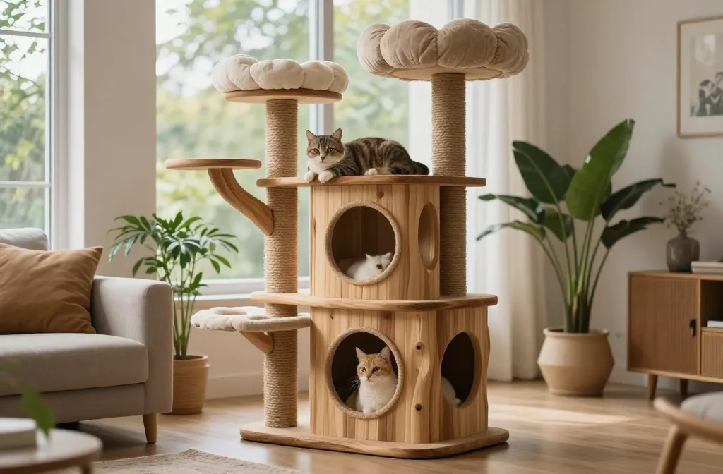 6 Cat Tree House Indoor Ideas for Your Home: Chic Playful Spaces