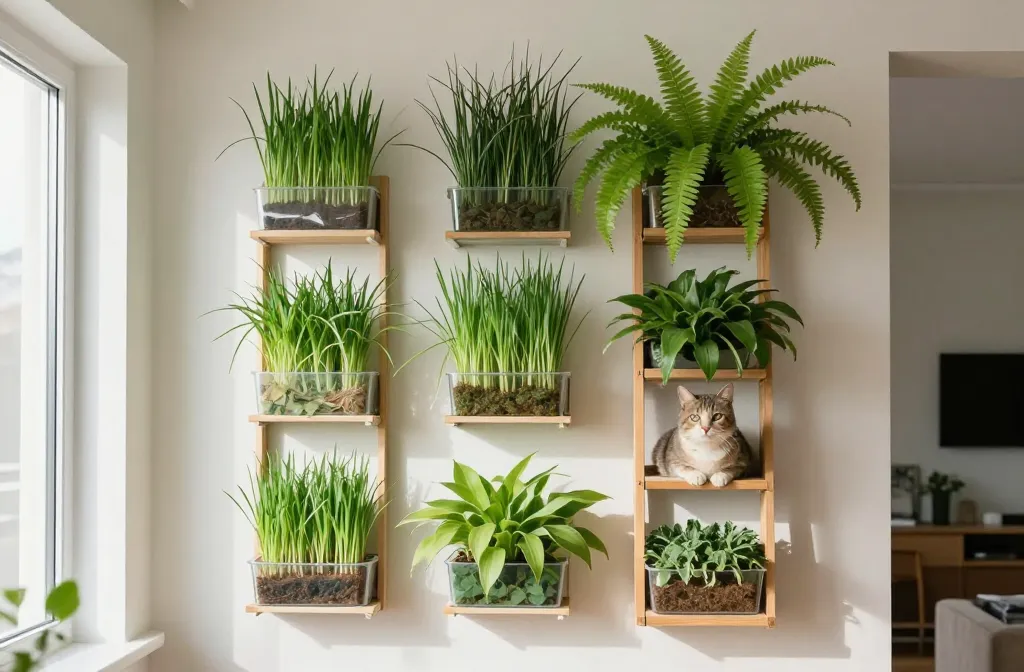 3 Indoor Cat Garden Ideas for Small Spaces: Tiny Oasis Wins