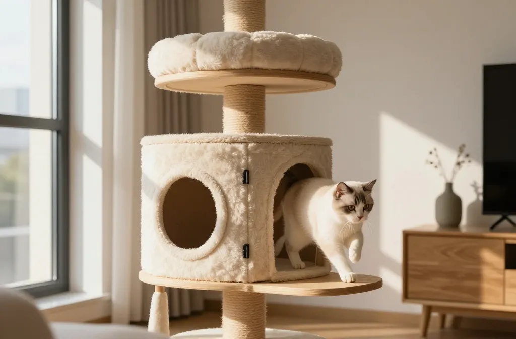 6 Cat Condo Indoor Ideas for Small Spaces That Wow