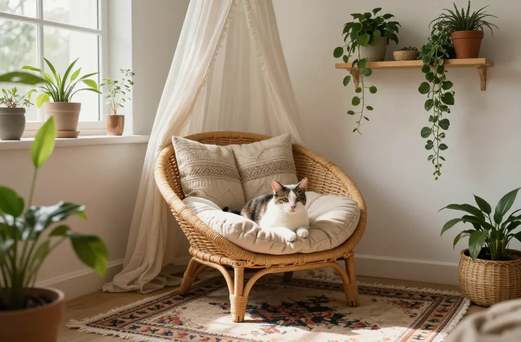 7 Boho Cat Room Ideas for Stylish Homes: Chic and Cozy