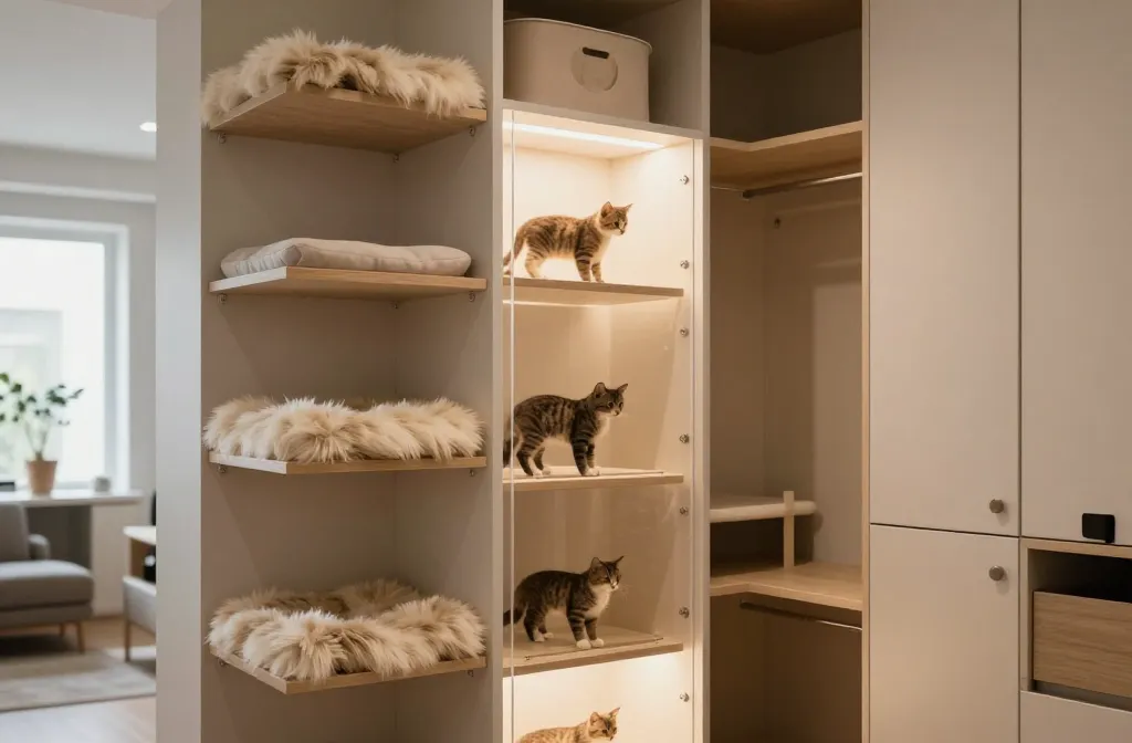 5 Cat Closet Room Ideas for Small Spaces: Cozy Lofted Nooks