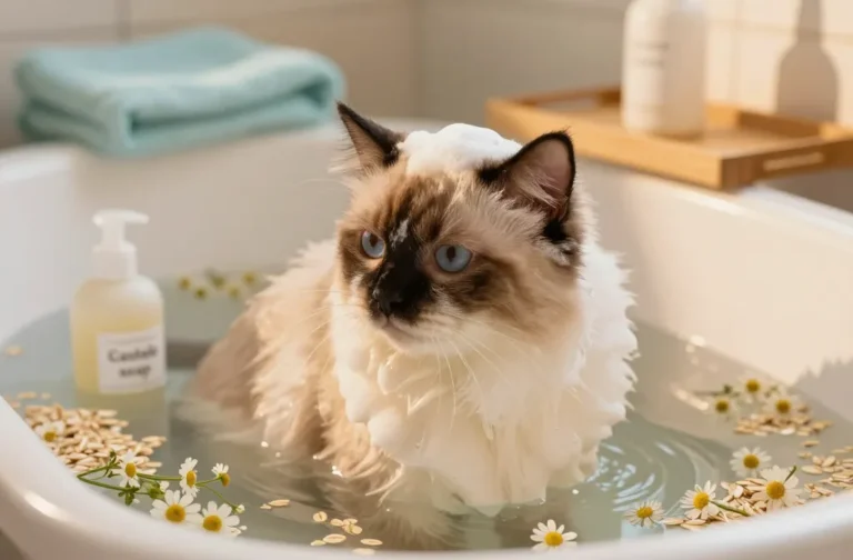 4 Homemade Cat Shampoo Ideas for Gentle Bath Time: Calm Bath Wins