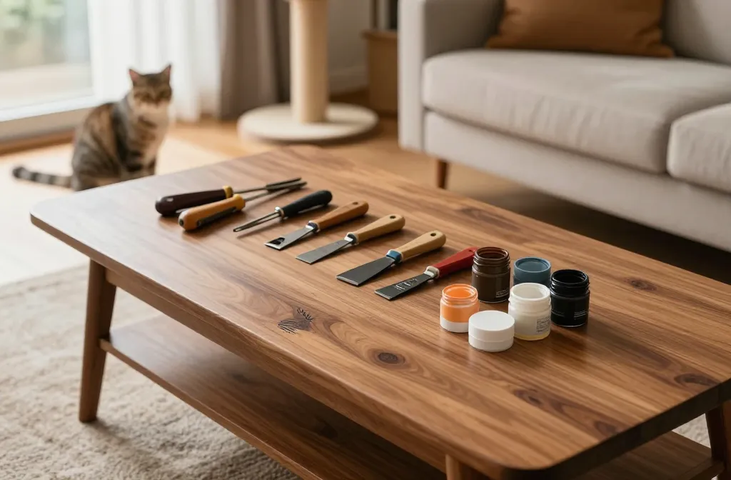 4 Ways to Repair Cat Scratched Furniture: Quick Fixes for Peaceful Homes
