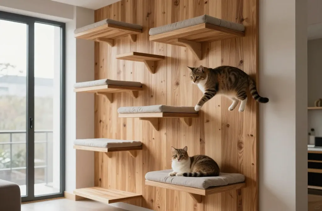 6 Cat Bridge Wall Ideas for Fun Vertical Space That Wow