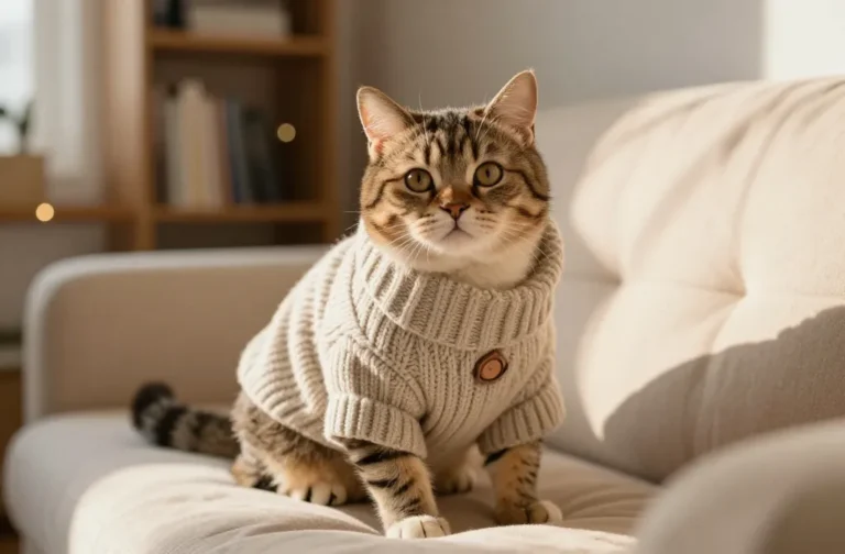 6 Funny Cat Winter Outfit Ideas for Cold Weather: Cozy Couture