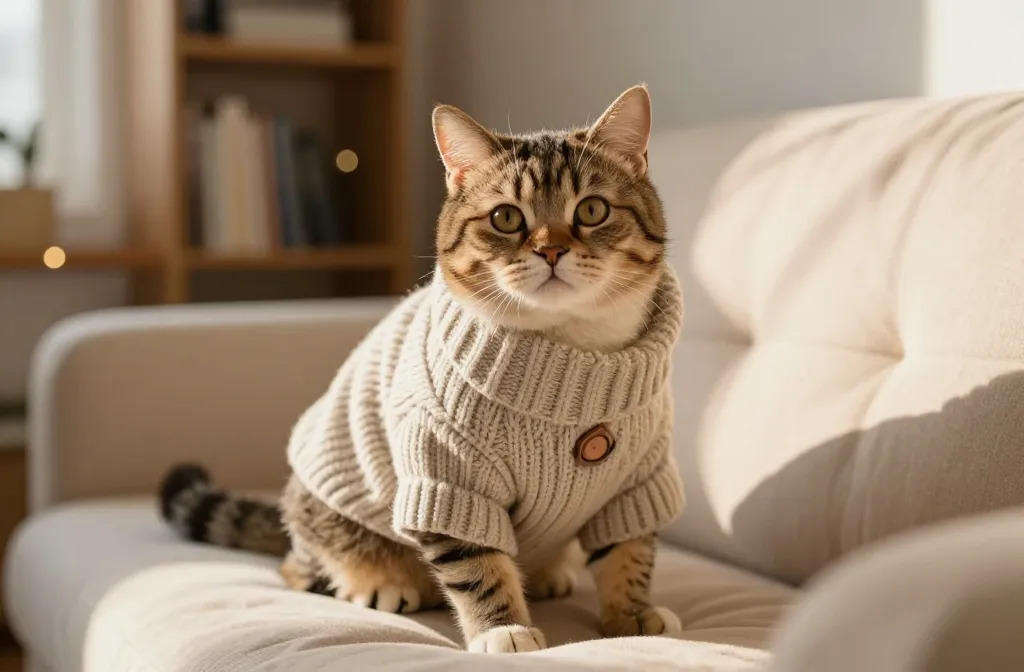 6 Funny Cat Winter Outfit Ideas for Cold Weather: Cozy Couture