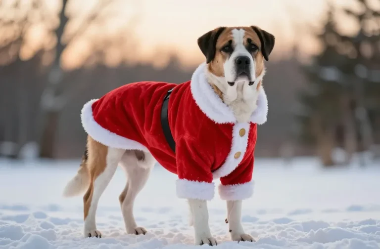 6 Large Dog Christmas Outfit Ideas for the Holidays: Festive Furry Glam