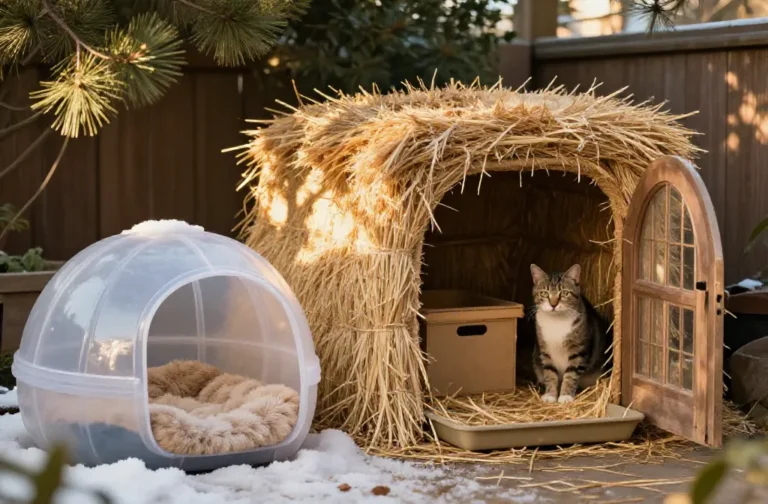 7 Outdoor Cat Shelter Ideas for Cold Weather That Wow