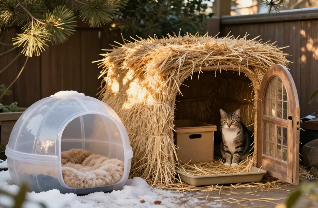 7 Outdoor Cat Shelter Ideas for Cold Weather That Wow