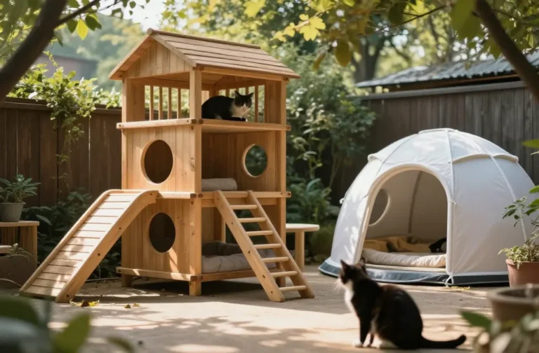 7 Outdoor Cat House Ideas for Multiple Cats You’Ll Love